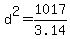 d%5E2=1017%2F3.14