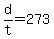 d+%2F+t+=+273