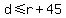 d+%3C=+r+%2B+45