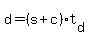 d+=+%28s+%2B+c%29%2At%5Bd%5D