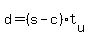 d+=+%28s+-+c%29%2At%5Bu%5D