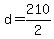 d+=+210%2F2