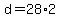 d+=+28%2A2