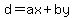 d+=+ax+%2B+by