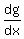 dg%2Fdx