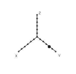 drawing%28+300%2C+300%2C+-10%2C+10%2C+-10%2C+10%2Ccircle%28+0%2C+0%2C+.2+%29%2C%0D%0Aline%28+0%2C0%2C-5%2C-4%29%2C%0D%0Aline%280%2C0%2C5%2C-4%29%2C%0D%0Aline%280%2C0%2C0%2C6%29%2C%0D%0Acircle%280%2C1%2C0.2%29%2C%0D%0Acircle%280%2C2%2C0.2%29%2C%0D%0Acircle%280%2C3%2C0.2%29%2C%0D%0Acircle%280%2C4%2C0.2%29%2C%0D%0Acircle%280%2C5%2C0.2%29%2C%0D%0Acircle%280%2C6%2C0.2%29%2C%0D%0Alocate%28.5%2C7%2CZ%29%2C%0D%0Acircle%28+-0.83%2C-0.67%2C0.2%29%2C%0D%0Acircle%28+-1.67%2C-1.333%2C0.2%29%2C%0D%0Acircle%28+-2.5%2C-2%2C0.2%29%2C%0D%0Acircle%28+-3.33%2C-2.67%2C0.2%29%2C%0D%0Acircle%28+-4.17%2C-3.33%2C0.2%29%2C%0D%0Acircle%28+-5%2C-4%2C0.2%29%2C%0D%0Alocate%28-5.83%2C-4.67%2CX%29%2C%0D%0Acircle%28+0%2C0%2C0.2%29%2C%0D%0Acircle%28+0.833333%2C-0.66667%2C0.2%29%2C%0D%0Acircle%28+1.666667%2C-1.33333%2C0.2%29%2C%0D%0Acircle%28+2.5%2C-2%2C0.2%29%2C%0D%0Acircle%28+3.333333%2C-2.66667%2C0.1%29%2C%0D%0Acircle%28+3.333333%2C-2.66667%2C0.2%29%2C%0D%0Acircle%28+3.333333%2C-2.66667%2C0.3%29%2C%0D%0Acircle%28+3.333333%2C-2.66667%2C0.4%29%2C%0D%0A%0D%0Acircle%28+4.1%2C-3.33%2C0.2%29%2C%0D%0Acircle%28+5%2C-4%2C0.2%29%2C%0D%0Alocate%285.8%2C-4.6%2CY%29%0D%0A%29