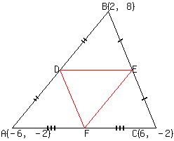 drawing%28240%2C200%2C-7%2C7%2C-3%2C9%2C%0D%0Atriangle%28-6%2C-2%2C6%2C-2%2C2%2C8%29%2C%0D%0Ared%28triangle%280%2C-2%2C-2%2C3%2C4%2C3%29%29%2C%0D%0Alocate%280%2C-2%2CF%29%2C+locate%284%2C3.5%2CE%29%2C+locate%28-2.5%2C3.5%2CD%29%2C%0D%0Alocate%28-6.9%2C-2%2CA%28-6%2C-2%29%29%2C+locate%284%2C-2%2CC+%286%2C-2%29%29%2C+locate%281.5%2C8.9%2CB+%282%2C8%29%29%2C%0D%0Aline%282.8%2C5.4%2C3.2%2C5.6%29%2C+line%284.8%2C0.4%2C5.2%2C0.6%29%2C%0D%0Aline%28-0.02%2C5.68%2C0.18%2C5.52%29%2C+line%28-0.18%2C5.48%2C0.02%2C5.32%29%2C%0D%0Aline%28-4.02%2C0.68%2C-3.82%2C0.52%29%2Cline%28-3.98%2C0.32%2C-4.18%2C0.48%29%2C%0D%0Aline%283%2C-2.2%2C3%2C-1.8%29%2C+line%282.7%2C-2.2%2C2.7%2C-1.8%29%2C+line%283.3%2C-2.2%2C3.3%2C-1.8%29%2C%0D%0Aline%28-3%2C-2.2%2C-3%2C-1.8%29%2C+line%28-2.7%2C-2.2%2C-2.7%2C-1.8%29%2C+line%28-2.4%2C-2.2%2C-2.4%2C-1.8%29%0D%0A%29