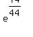 e%5E%2874%2F44%29