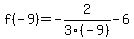 f%28-9%29=-2%2F3%28-9%29-6