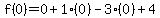 f%280%29=%2B0%2B1%280%29-3%280%29%2B4