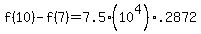 f%2810%29+-+f%287%29+=+7.5%2A%2810%5E4%29%2A.2872