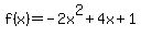 f%28x%29=-2x%5E2%2B4x%2B1