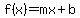 f%28x%29=mx%2Bb