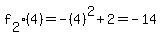 f%5B2%5D%284%29=-%284%29%5E2%2B2=-14