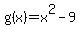 g%28x%29=+x%5E2-9