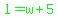 green%28l=w%2B5%29