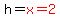 h=red%28x=2%29