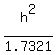 h%5E2%2F1.7321