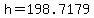 h+=+198.7179