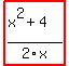 highlight%28%28x%5E2%2B4%29%2F2x%29