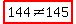 highlight%28144+%3C%3E+145%29