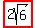highlight(2sqrt(6))
