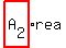 highlight(A[2])rea