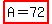 highlight%28A+=+72%29