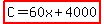 highlight%28C=60x%2B4000%29