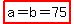 highlight%28a=b=75%29