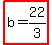 highlight(b=22/3)