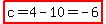 highlight%28c=4-10=-6%29