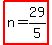 highlight(n=29/5)