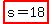 highlight(s=18)