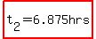 highlight(t[2]=6.875hrs)