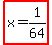 highlight%28x=1%2F64%29