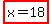 highlight(x=18)