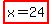 highlight(x=24)