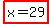 highlight(x=29)
