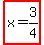 highlight%28x=3%2F4%29