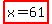 highlight(x=61)
