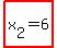 highlight(x[2]=6)