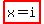 highlight%28x+=+i%29