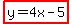 highlight%28y=4x-5%29