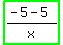 highlight_green%28+%28-5-5%29%2Fx+%29