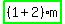 highlight_green%28+%281%2B2%29%2Am+%29
