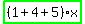 highlight_green%28+%281%2B4%2B5%29%2Ax+%29