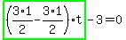 highlight_green%28+%283%2A1%2F2-3%2A1%2F2%29%2At+%29-3=0