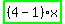 highlight_green%28+%284-1%29%2Ax+%29