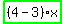 highlight_green%28+%284-3%29%2Ax+%29
